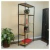 Carolina Cottage 72" Flynn Tall Bookcase Natural/Black - Carolina Chair and Table -Bookshelves Sales Shop unnamed file 5484