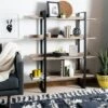 Melissa 4 Tier Etagere Oak - Safavieh -Bookshelves Sales Shop unnamed file 5487