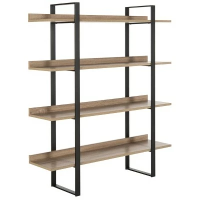 Melissa 4 Tier Etagere Oak - Safavieh 4 Melissa 4 Tier Etagere Oak - Safavieh - Image 2