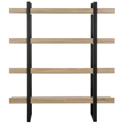 Melissa 4 Tier Etagere Oak - Safavieh 6 Melissa 4 Tier Etagere Oak - Safavieh - Image 4
