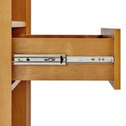 68" Landon Record Storage Bookcase Brown - Crosley -Bookshelves Sales Shop unnamed file 5503