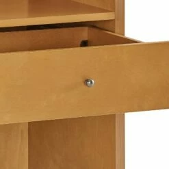 68" Landon Record Storage Bookcase Brown - Crosley -Bookshelves Sales Shop unnamed file 5505