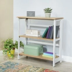 32.25" 3 Medford Shelf Bookshelf Distressed White - OSP Home Furnishings 9 32.25" 3 Medford Shelf Bookshelf Distressed White - OSP Home Furnishings -Bookshelves Sales Shop unnamed file 5513