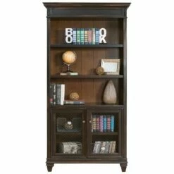 78" Hartford Open Bookcase - Martin Furniture White