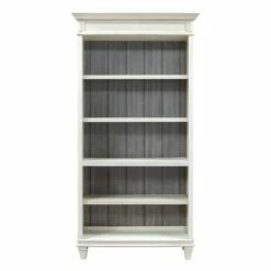 78" Hartford Open Bookcase - Martin Furniture White -Bookshelves Sales Shop unnamed file 5527