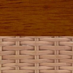 67" Flip Flop Square Folding Bookcase with Wicker Storage Baskets - Regency Oak/natural -Bookshelves Sales Shop unnamed file 5540