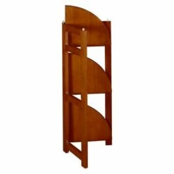 Cakewalk High Corner Folding Bookcase - Regency Cherry -Bookshelves Sales Shop unnamed file 5547