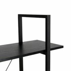 Modern Industry Metal/Wooden 4 Tier Bookcase with Shelves - Glitzhome Black -Bookshelves Sales Shop unnamed file 591
