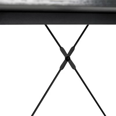 Modern Industry Metal/Wooden 5 Tier Bookcase and Shelves - Glitzhome Black 9 Modern Industry Metal/Wooden 5 Tier Bookcase and Shelves - Glitzhome Black - Image 7