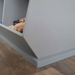 Wood Toy Storage Cubby and Kids' Bookcase Gray - Humble Crew -Bookshelves Sales Shop unnamed file 640