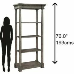 Hekman 28005 Hekman Lincoln Park Open Shelving 2-8005 Lincoln Park