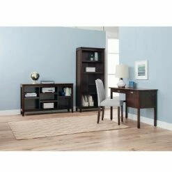 32" Carson Horizontal Bookcase with Adjustable Shelves - Threshold™ Walnut Brown