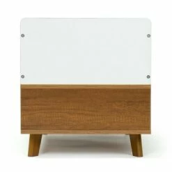 Morgan Mid-Century Bookshelf Caddy and Toy Storage with Shelf Wood/White - Humble Crew -Bookshelves Sales Shop unnamed file 808
