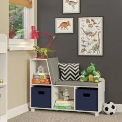 RiverRidge Home Book Nook Kids' Storage Bench with Cubbies - RiverRidge -Bookshelves Sales Shop unnamed file 834
