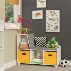 RiverRidge Home Book Nook Kids' Storage Bench with Cubbies - RiverRidge -Bookshelves Sales Shop unnamed file 835