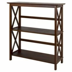 34" 3-Shelf Bookcase - Flora Home Walnut 15 34" 3-Shelf Bookcase - Flora Home Walnut -Bookshelves Sales Shop unnamed file 854