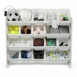 Kids' Super-Size Toy Organizer White - Humble Crew
