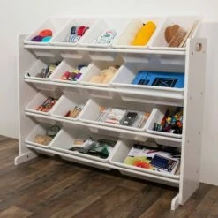 Kids' Super-Size Toy Organizer White - Humble Crew -Bookshelves Sales Shop unnamed file 91