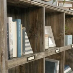 48" Granite Trace Bookshelf Cubby Rustic Cedar - Sauder 11 48" Granite Trace Bookshelf Cubby Rustic Cedar - Sauder -Bookshelves Sales Shop unnamed file 929